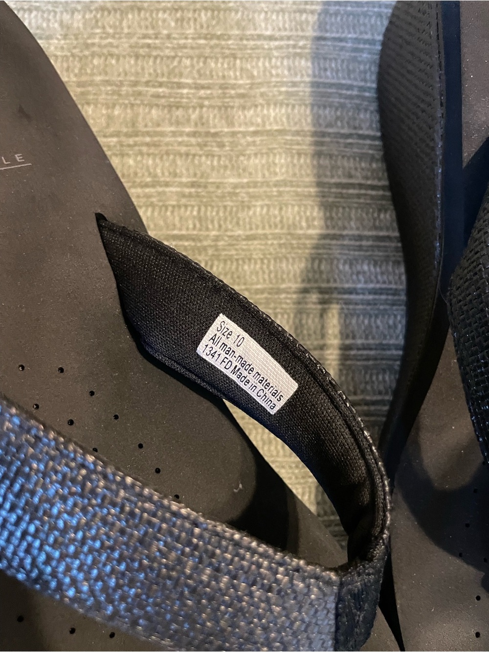 Volatile Stacked Flip Flops, Size 10 - Picture 2 of 5